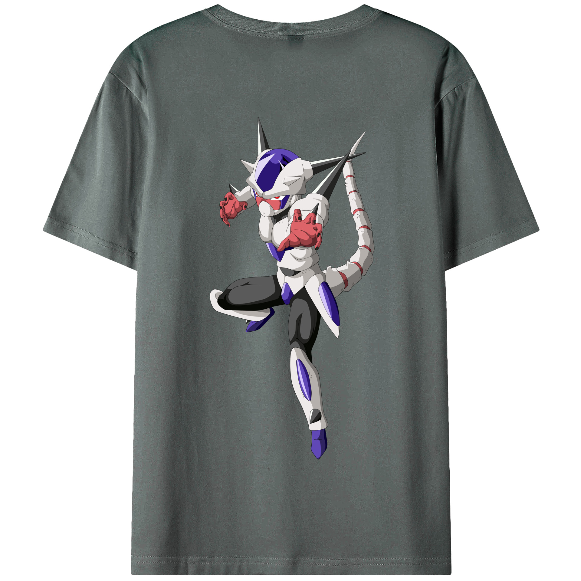 （画像用） ドラゴンボール クリーサ DRAGON BALL Kulisa 綿100％半袖Tシャツ（背面プリント）